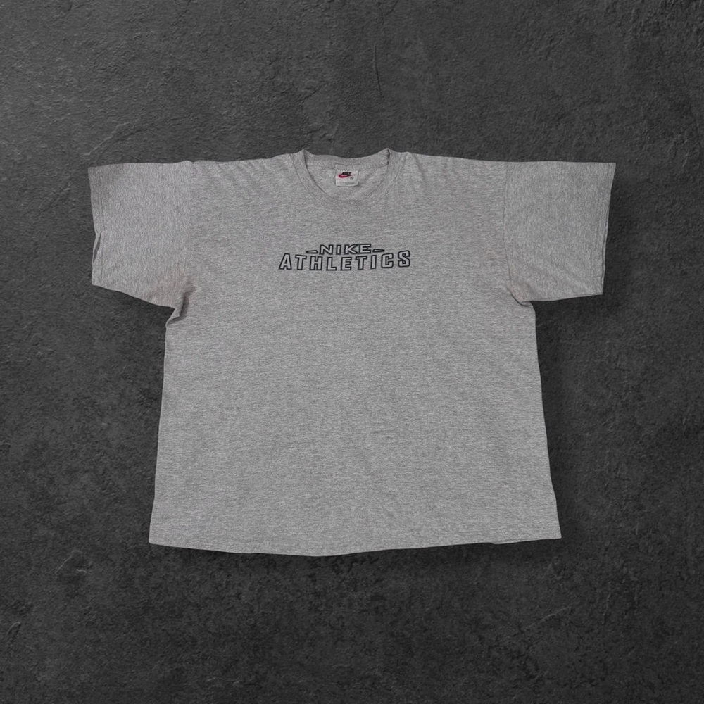 Vintage Nike Athletics Gray Men's Shirt